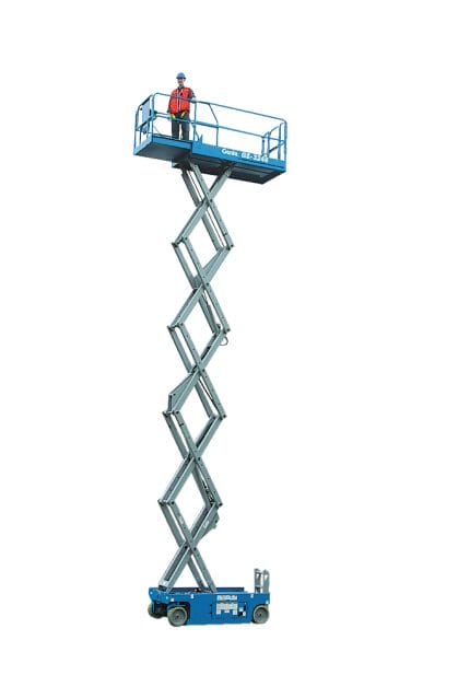 GI　 Genie GS3246 | Scissor lift Rental | 11.8 m Scissor lift for